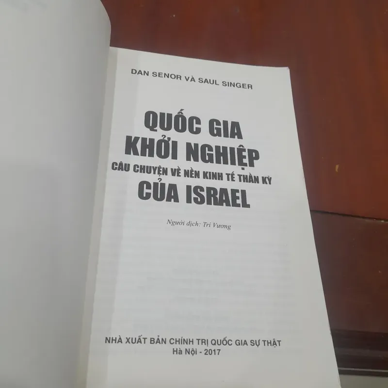 QUỐC GIA KHỞI NGHIỆP, câu chuyện về nên kinh tế thần kỳ của Israel 674233