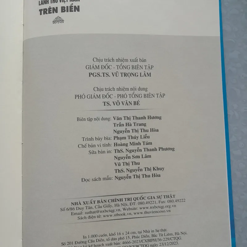 LÃNH THỔ VIỆT NAM TRÊN BIỂN 735455