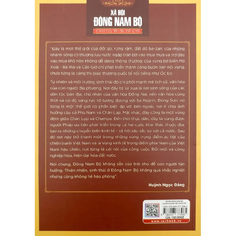 Xã Hội Đông Nam Bộ Từ Khởi Thủy Đến Đầu Thế Kỷ XXI - Huỳnh Ngọc Đáng 286944