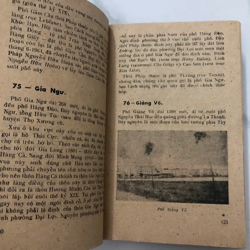 Đường Phố Hà Nội - Nguyễn Vinh Phúc, Trần Huy Bá - Địa chí/Lịch sử 706104
