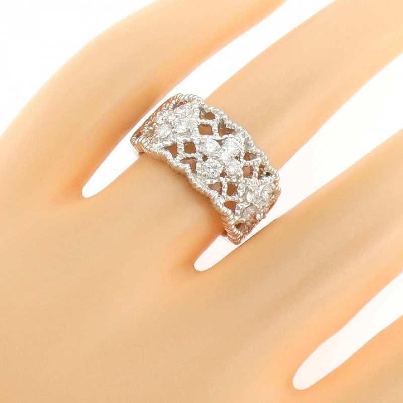 Nhẫn kim cương hoa PT900 0.60CT - Hàng hiệu Authentic 853437