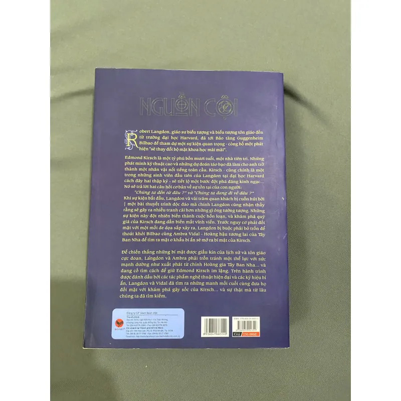 Nguồn cội - Dan Brown 1008127