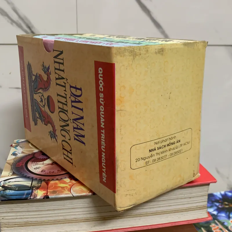 Đại nam nhất thống chí, quốc sử quán triều nguyễn. Full bộ 5 tập. 4a4 755367