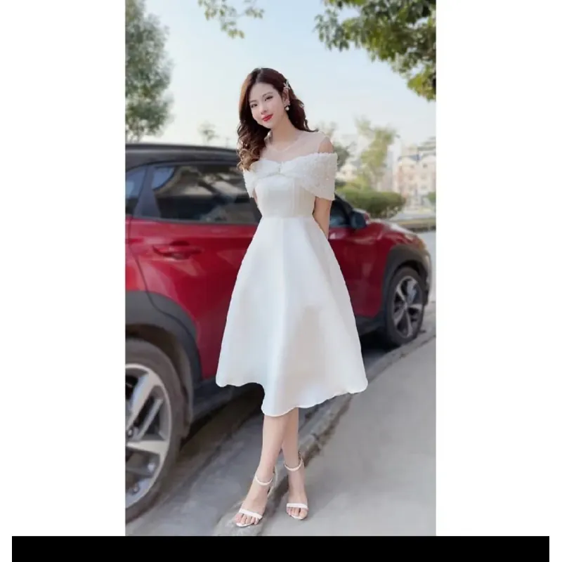 ✨ Đầm xòe tiểu thư thanh lịch – Dịu dàng mà nổi bật ✨
 1026902