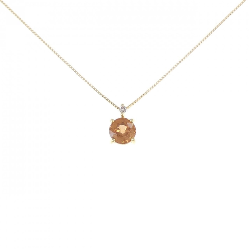 K18YG Zircon Necklace 1.50CT - Hàng hiệu Authentic 863073