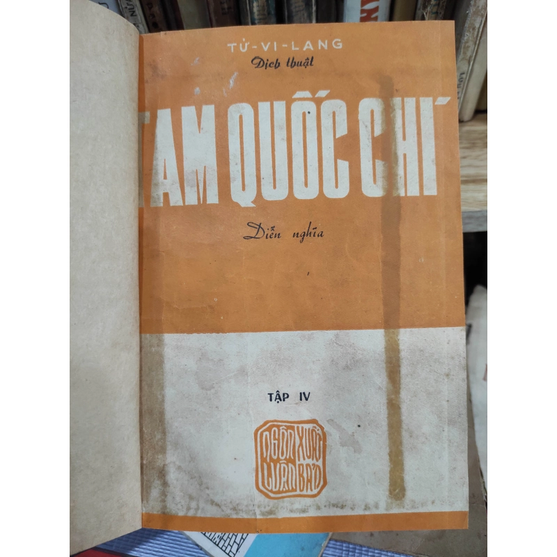 TAM QUỐC CHÍ DIỄN NGHĨA - Tử Vi Lang dịch 301339