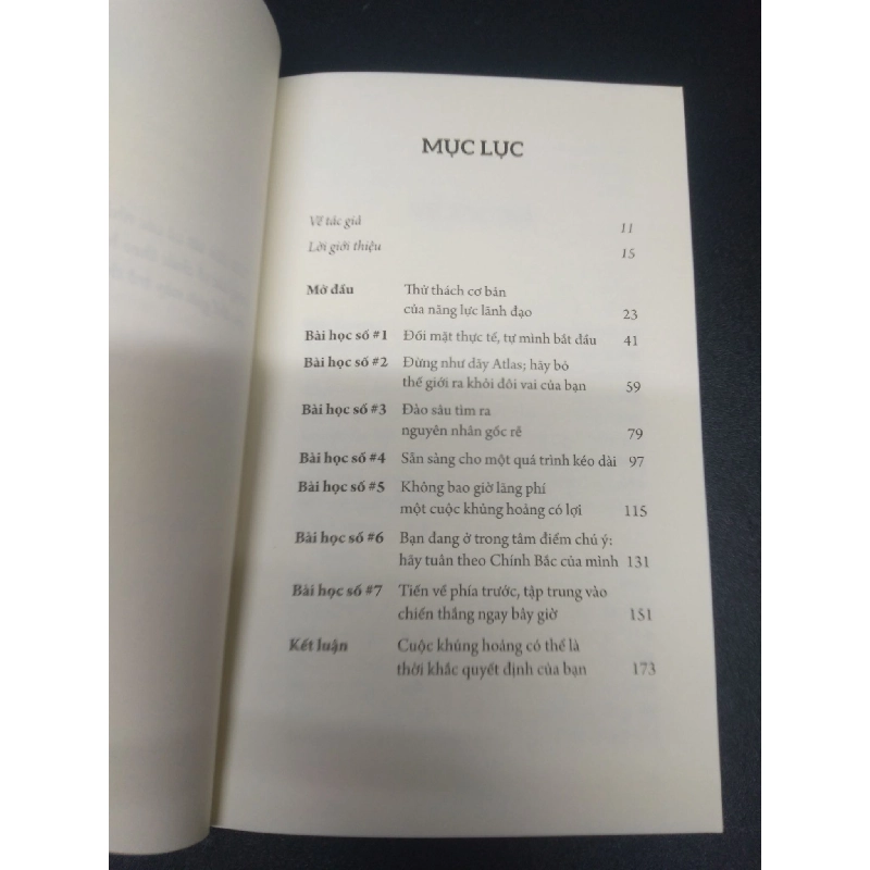 7 bài học lãnh đạo trong khủng hoảng Bill George 2022 Mới 90% bẩn nhẹ HCM.ASB0309 913486