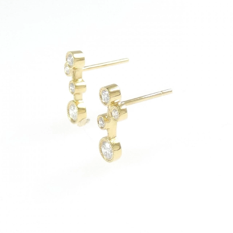 K18YG Bông tai kim cương 0.84CT - Hàng hiệu Chính hãng 862216