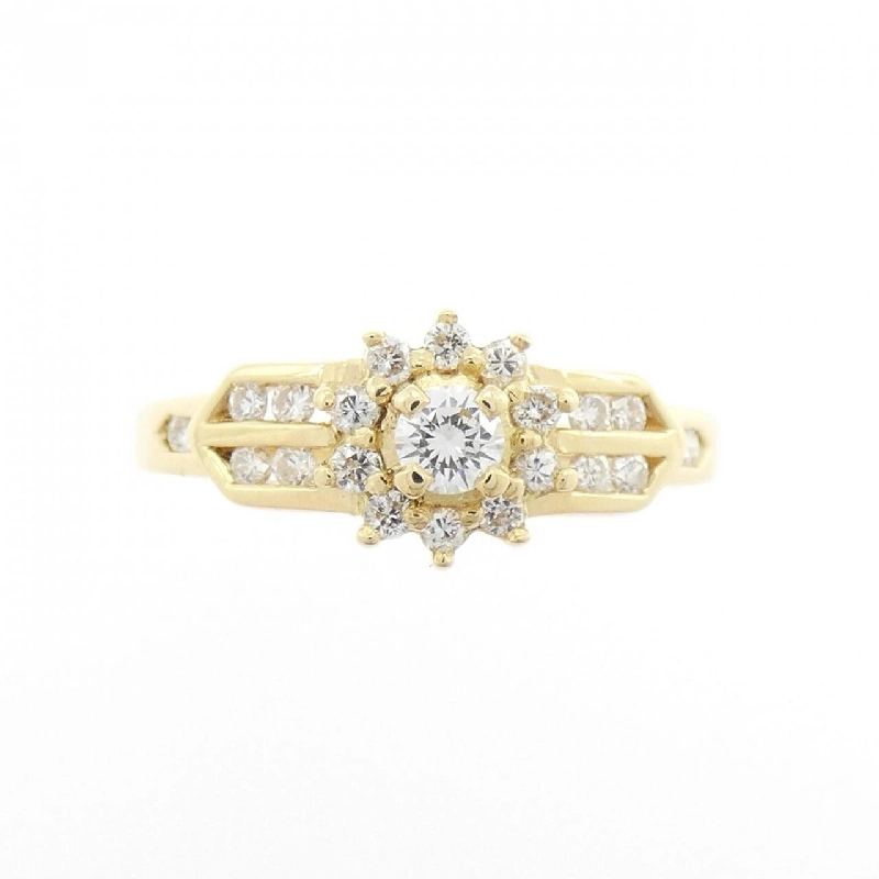 Nhẫn kim cương 18KTYG 0.10CT - Hàng hiệu Chính hãng 855469