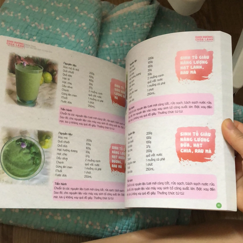 Dnh dưỡng chữa lành - Cách chế biến sinh tố chữa lành- Mita 442659