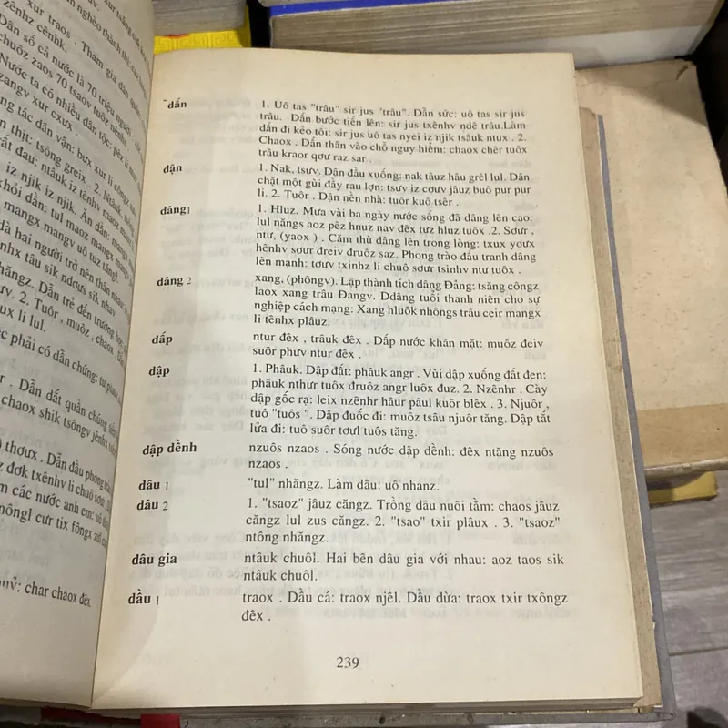 TỪ ĐIỂN VIỆT - MÔNG (VIỆT - HMÔNGZ), sách bìa cứng, xb 1996 674911