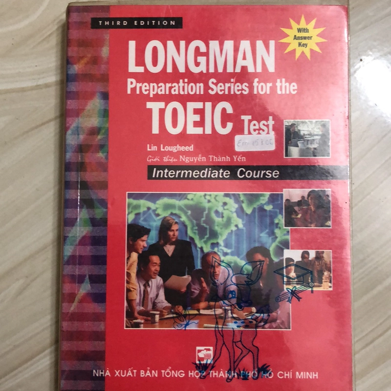 Bộ 2 cuốn sách - LONGMAN TOEIC TEST (with answer key)  332591