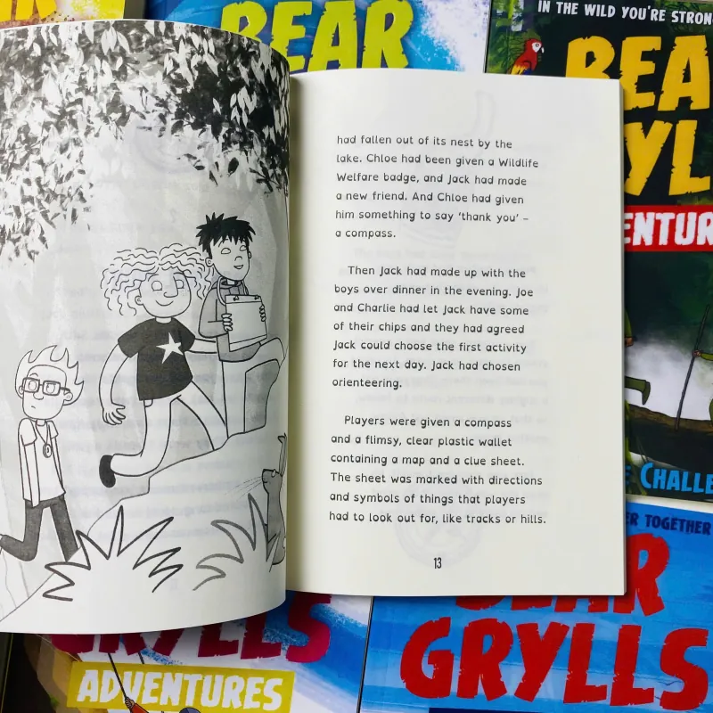 Sách - BEAR GRYLLS ADVENTURES - BỘ 12 CUỐN 1037268