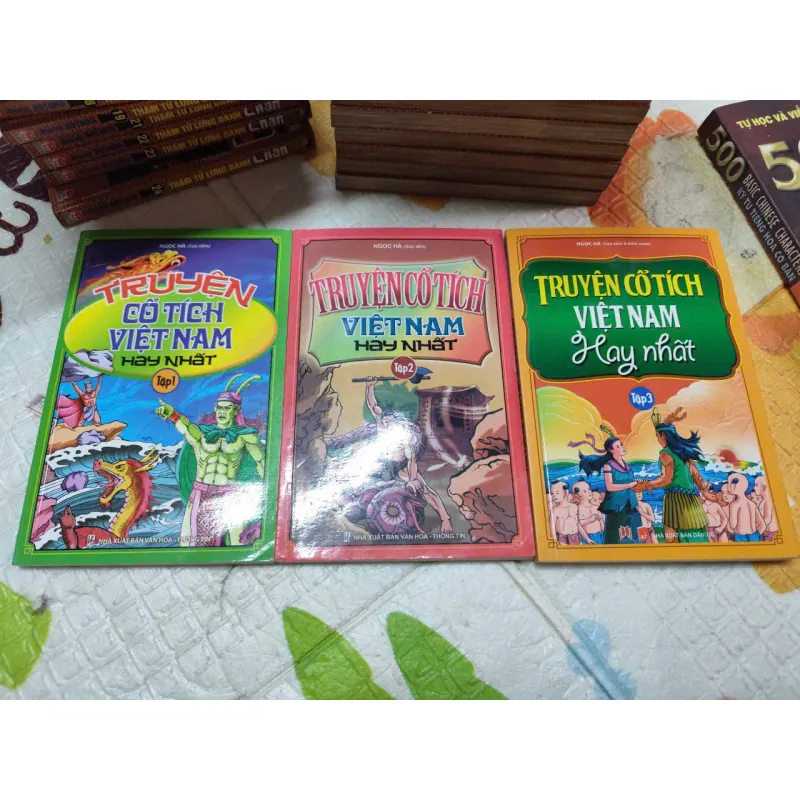 COMBO 3 CUỐN TRUYỆN CỔ TÍCH VIỆT NAM HAY NHẤT (TẬP 1–2–3) K4 1018741