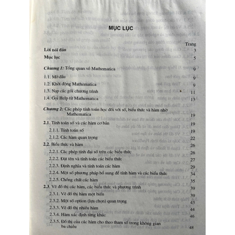 LẬP TRÌNH TÍNH TOÁN MATHEMATICA 4.0 TẬP 1 498234