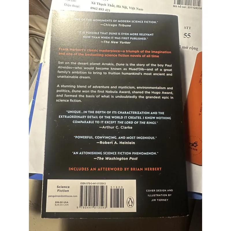 DUNE - XỨ CÁT - TIẾNG ANH 745374