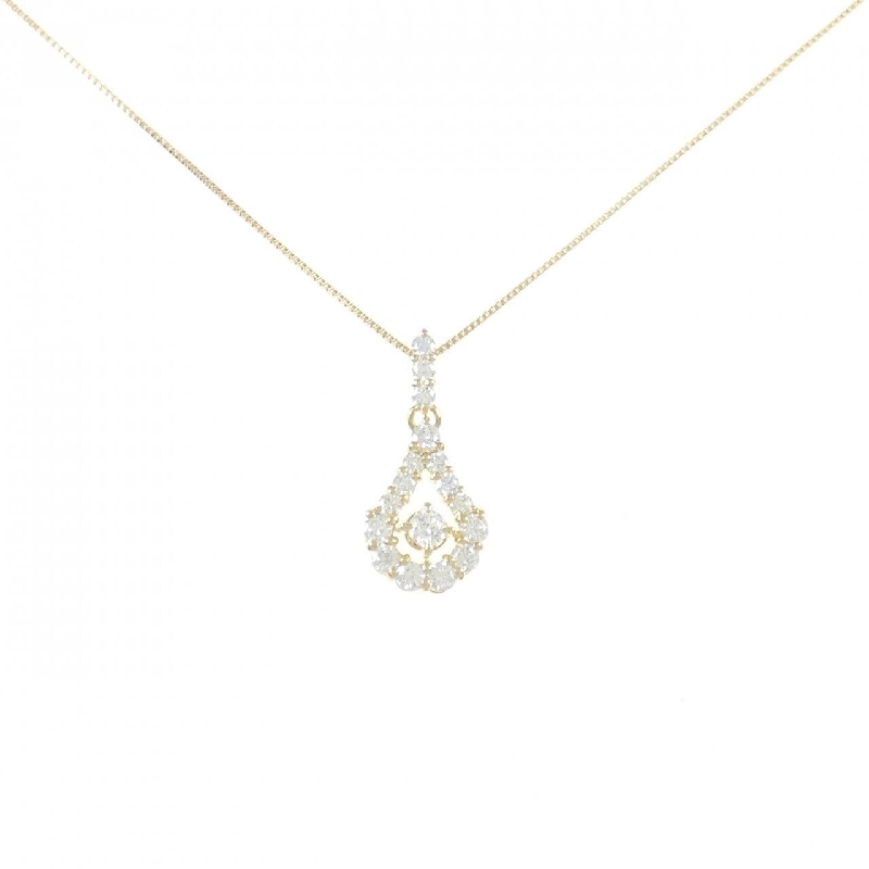 Dây chuyền kim cương K18YG 0.55CT - Hàng hiệu Chính hãng 866277