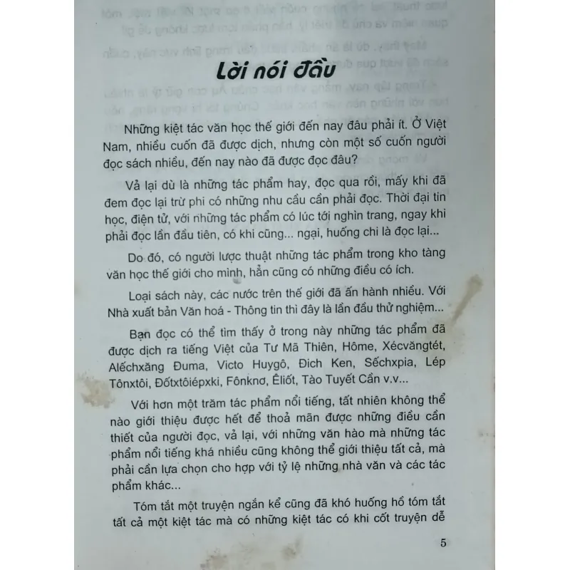 Những kiệt tác văn chương thế giới (Trần Mạnh Thường) 1030697