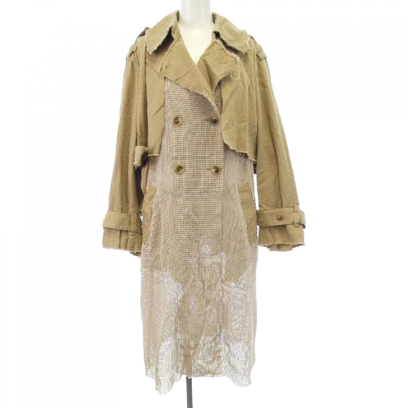 【Mã giảm giá】Áo khoác trench FUMIETANAKA 641179