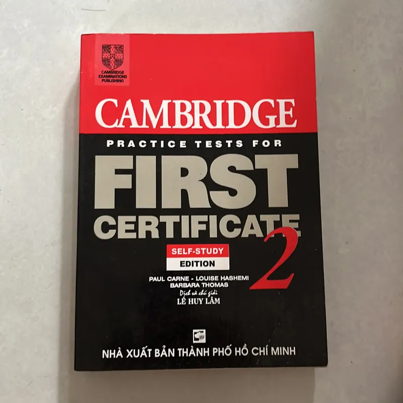 Cambridge Practice tests for First Certificate (5 cuốn) 559027