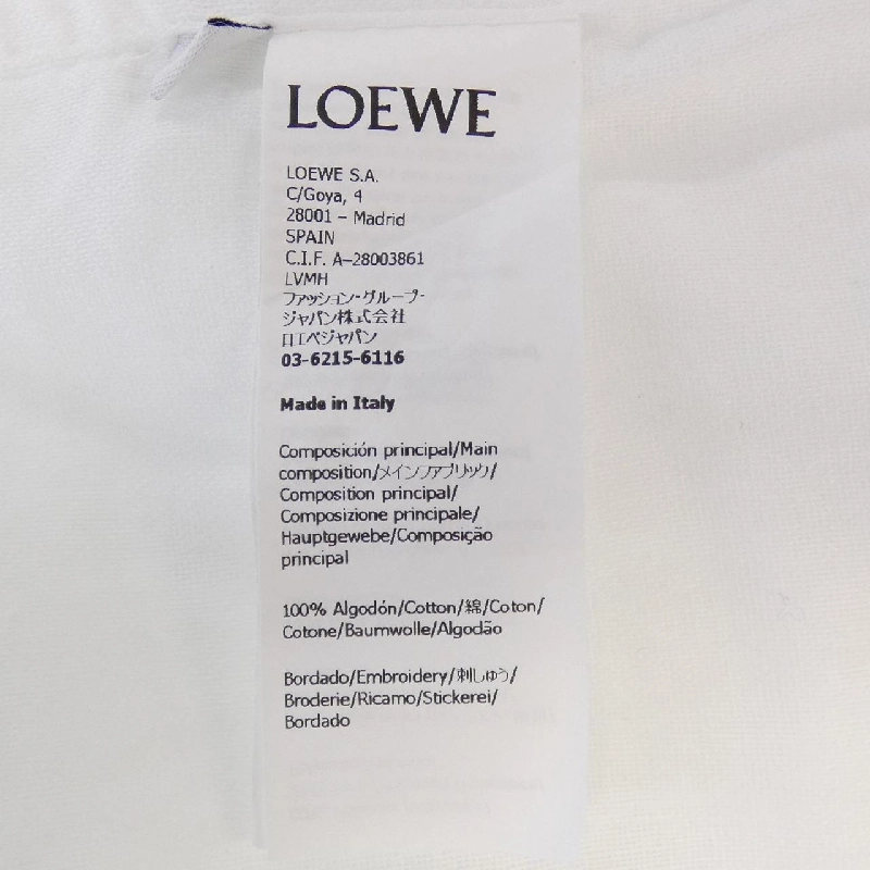 Áo sơ mi LOEWE S359Y05XAI 628063