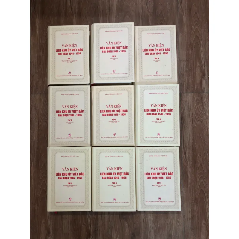 Bộ Văn Kiện Liên Khu Uỷ Việt Bắc (9 tập) 597694