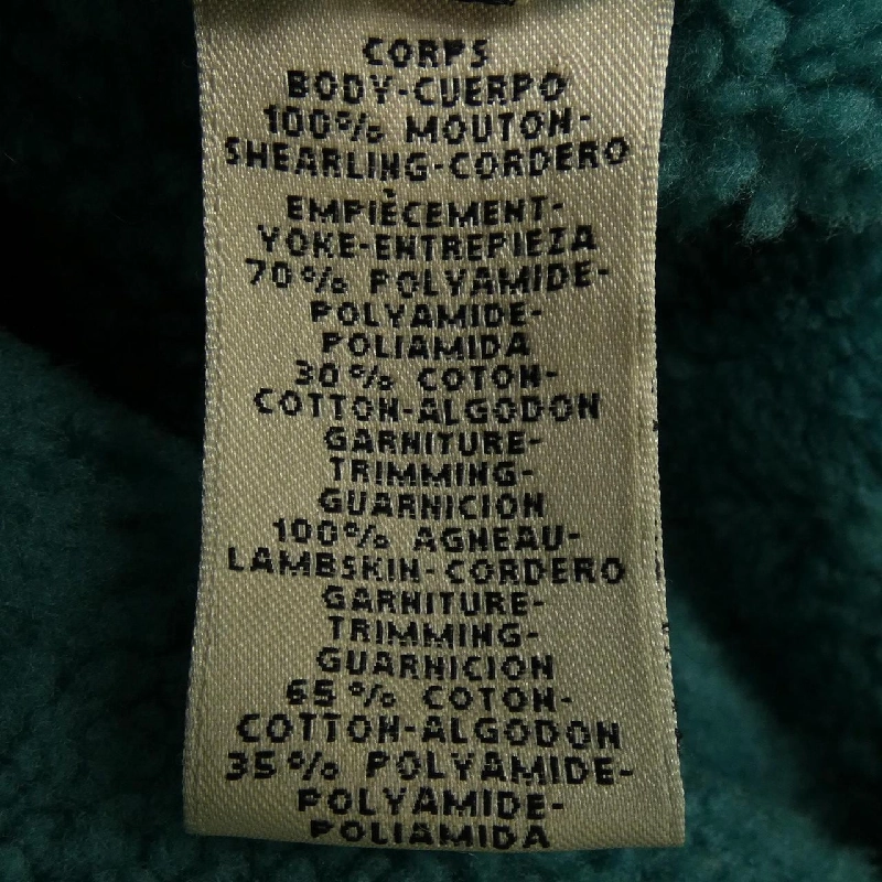 【Mã giảm giá】Áo khoác lông cừu HERMES 644205