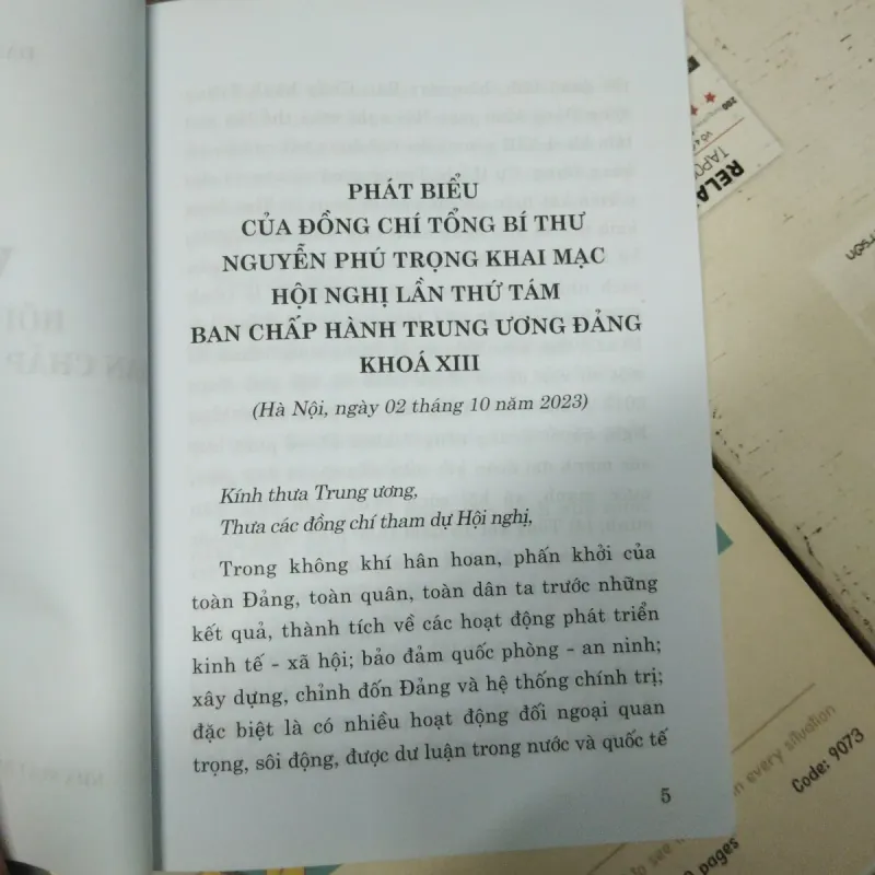 Văn kiện hội nghị lần thứ 8 ban chấp hành Trung ương Đảng khóa 18 1030451