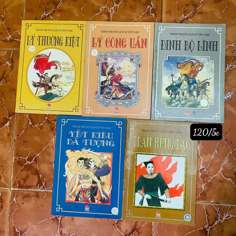 Combo 5 quyển -  Truyện Lịch Sử Việt Nam#HATRA 704346