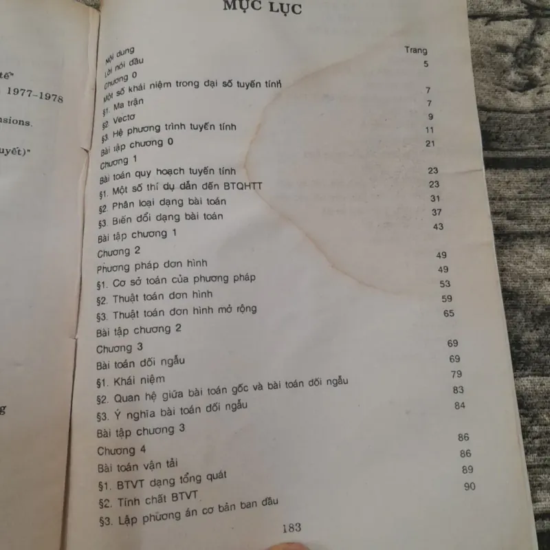 Quy hoạch tuyến tính- T giả GS Đặng Hấn-ĐH Kinh tế HCM 1995 748820