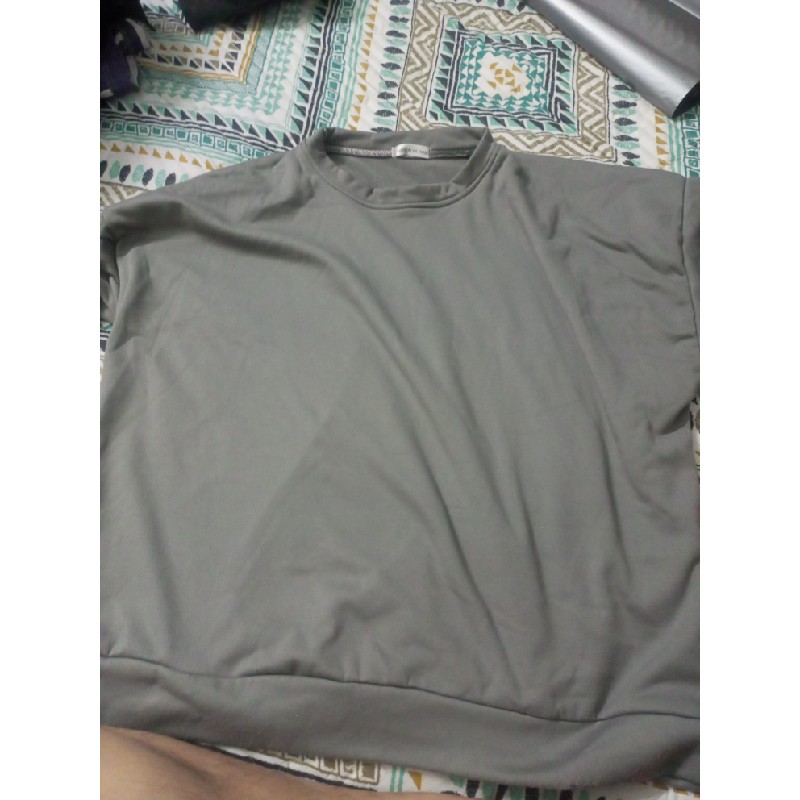 Áo sweater nam xám size XL 23554