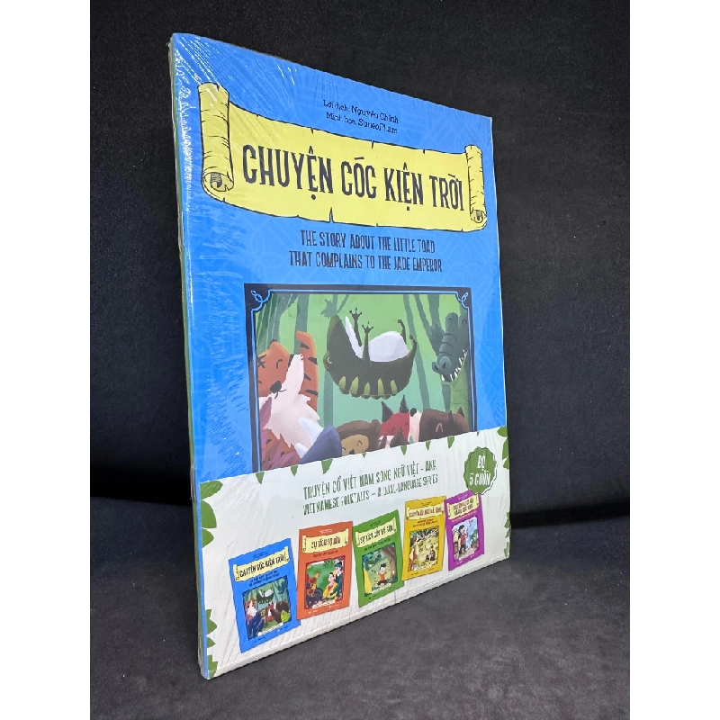 Bộ 5 Cuốn Truyện Cổ Việt Nam Song Ngữ Việt Anh, Mới 100% (Nguyên Seal) SBM2407 347426