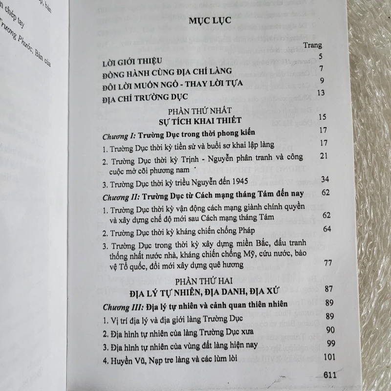 Địa chí Trường Dục | Trần Văn Chường  526460