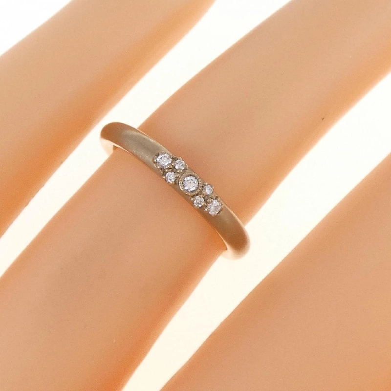 Nhẫn kim cương K18YG 0.04CT 673549