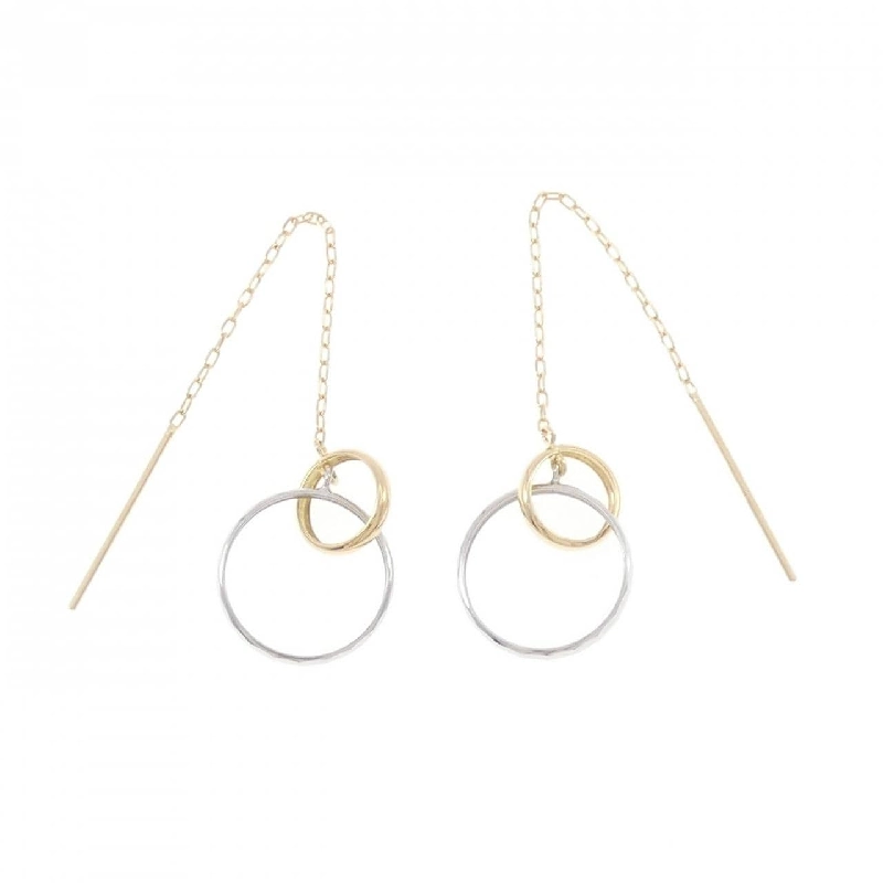 K18YG/K14WG Bông tai - Hàng hiệu Authentic 870309