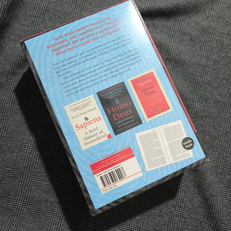 Boxset Sapiens Homo deus - Yuval Noah Harari 933093