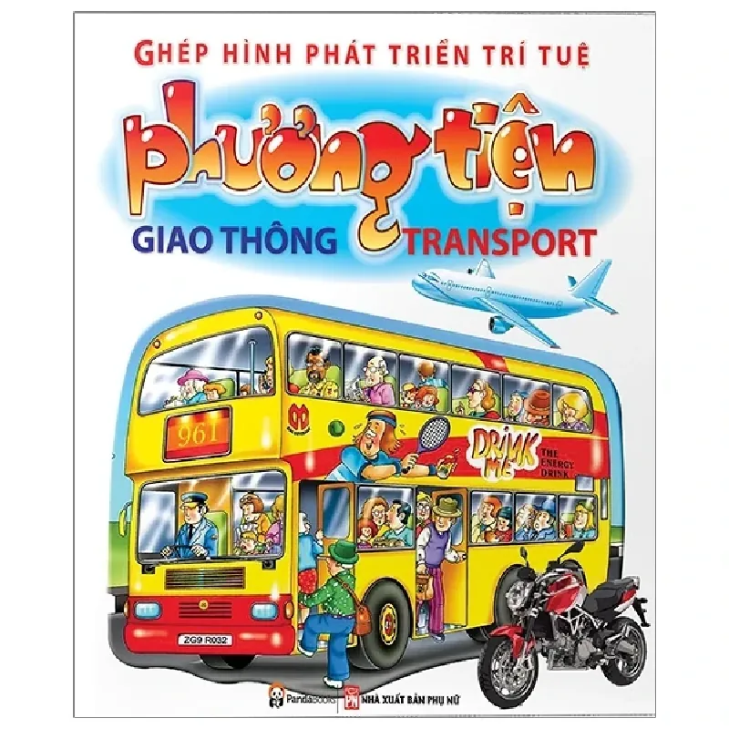 Ghép Hình Phát Triển Trí Tuệ - Phương Tiện Giao Thông - Pandabooks 403777