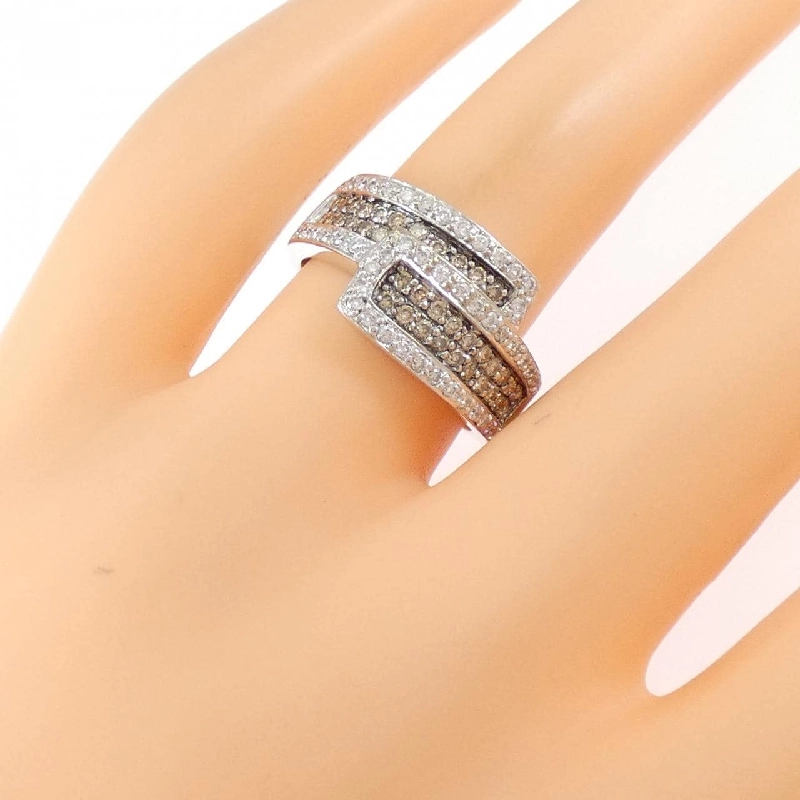 Nhẫn kim cương K18WG/K18BG 0.37CT - Hàng hiệu Chính hãng 848698