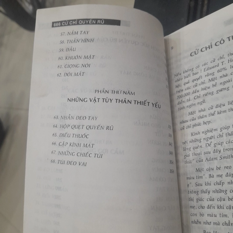 Paul WERMUS, Joseph MESSINGER - Tâm lý học ứng dụng, 666 CỬ CHỈ QUYẾN RŨ 365622