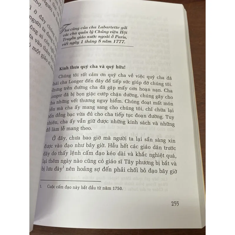 THƯ CỦA CÁC GIÁO SĨ THỪA SAI 602985