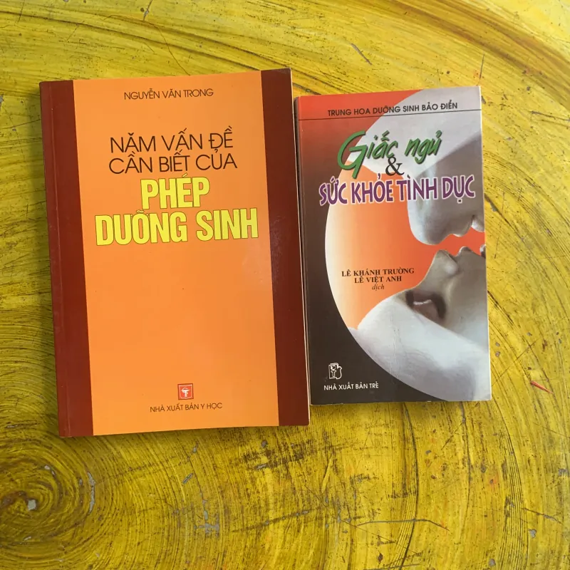 COMBO NĂM VẤN ĐỀ CẦN BIẾT CỦA PHÉP DƯỠNG SINH - GIẤC NGỦ & SỨC KHOẺ TÌNH DỤC 1031817