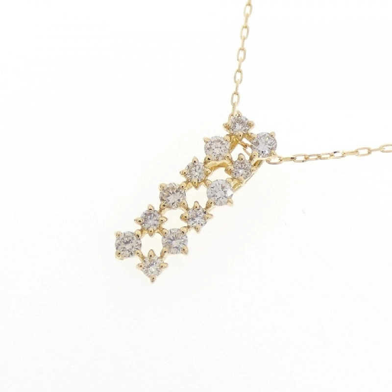 Dây chuyền kim cương K18YG 0.20CT - Hàng hiệu Chính hãng 856942