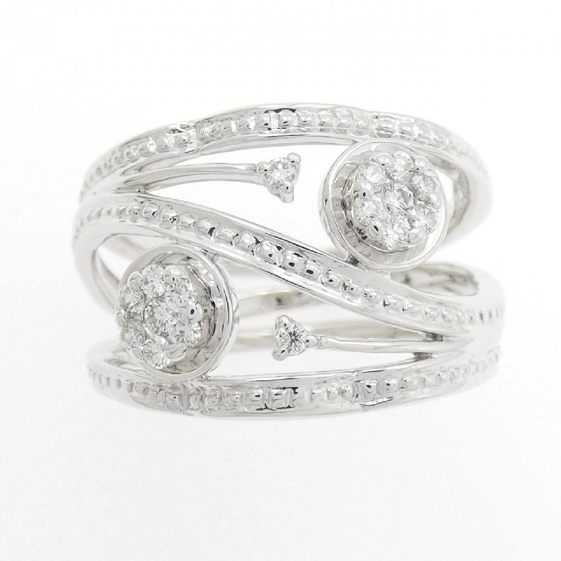 Nhẫn kim cương 750WG 0.210CT - Hàng hiệu Authentic 847691