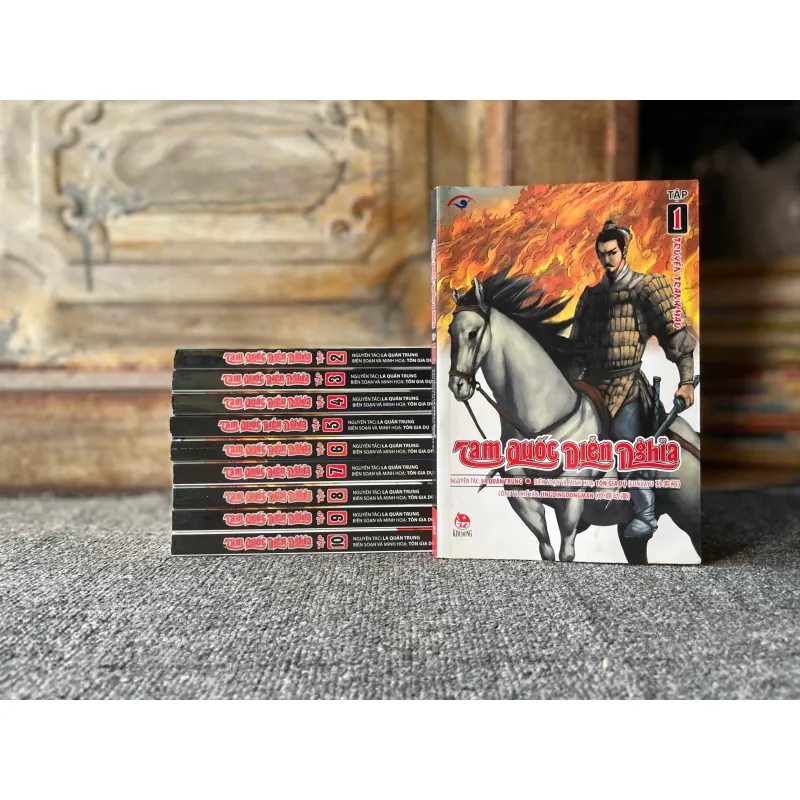 Truyện tranh - Tam quốc diễn nghĩa - Trọn bộ 10 tập - NXB Kim Đồng 736820
