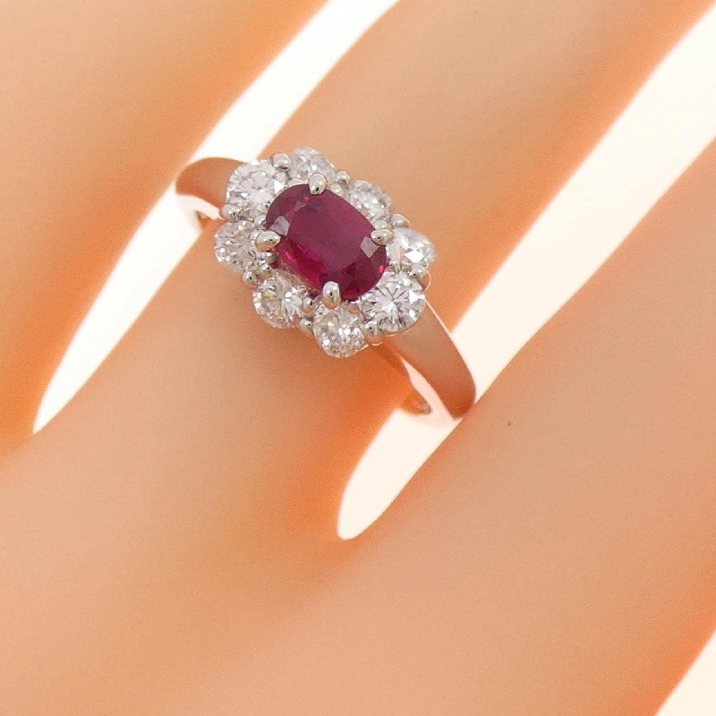 Nhẫn Ruby PT900 0.64CT - Hàng hiệu Chính hãng 853091