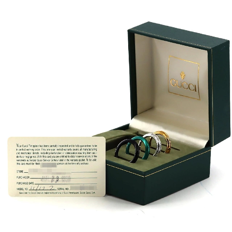 Nhẫn thay đổi Gucci GP kích thước M 11/12.2 GP Quartz - Hàng hiệu chính hãng 875099