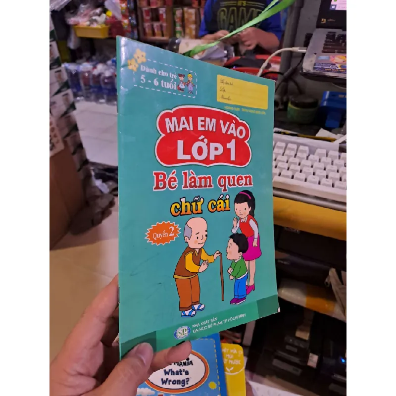 Mai em vào lớp 1 bé làm quen chữ cái 5000đ HCM0109 SÁCH ĐỒNG GIÁ 5K Blogmeo21025 581631