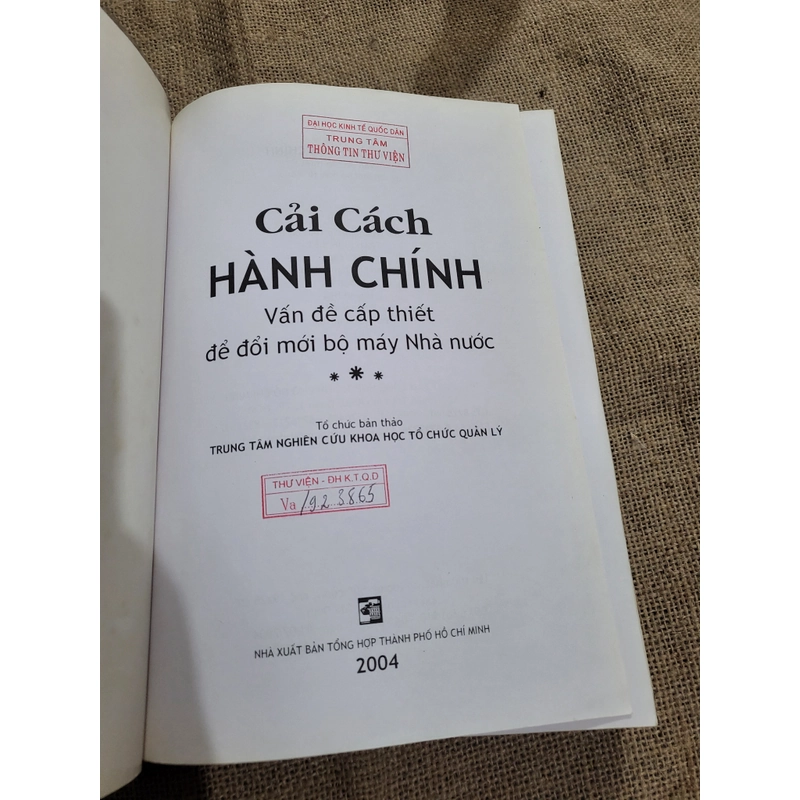 Cải cách hành chính : vấn đề cấp thiết để đổi mới bộ máy nhà nước  333745