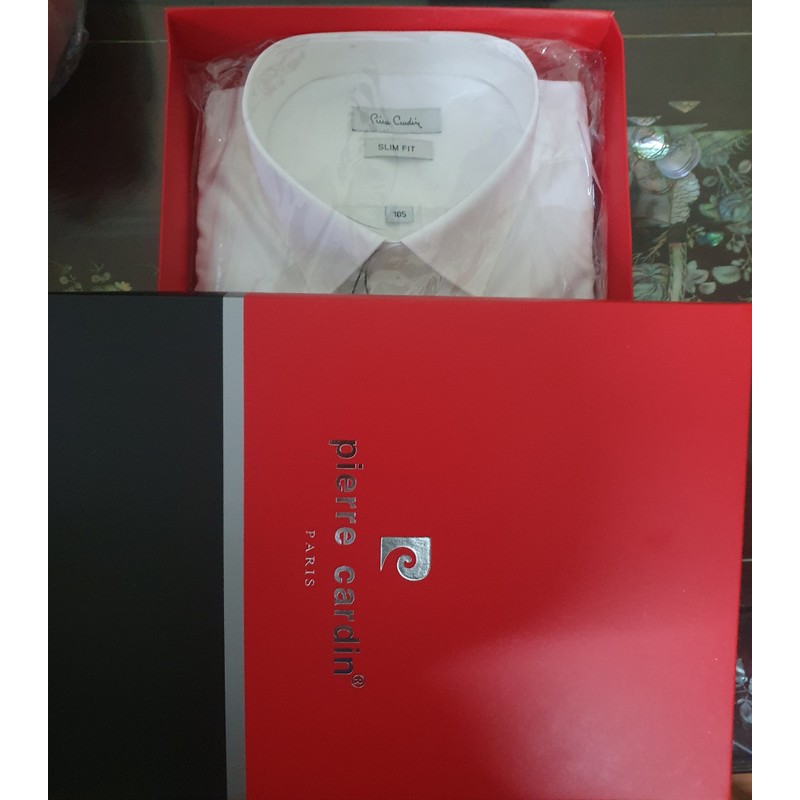 Sơ mi trắng Pierre Cardine slim sz 105 (XL) 183140