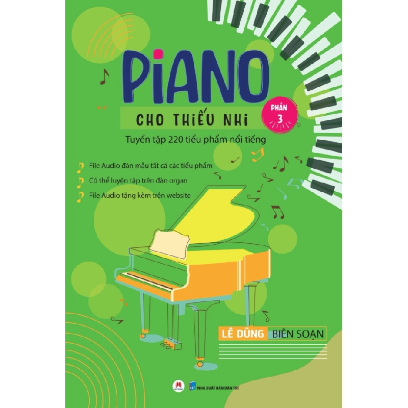 Piano cho thiếu nhi - TT 220 tiểu phẩm P3 - 145k (HH) Mới 100% HCM.PO Độc quyền - Âm nhạc 149548